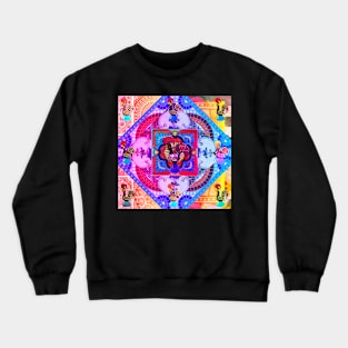 Portuguese folk art Crewneck Sweatshirt